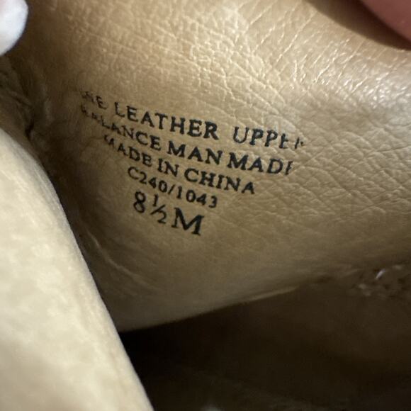 Splendid Hamptyn Womens Size 8.5 M Suede Leather Ankle Boots Side Zip Neutral - Picture 7 of 8